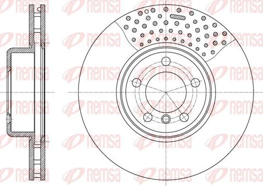 Kawe 61594 10 - Bremžu diski www.autospares.lv