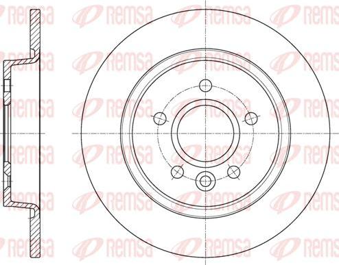 Kawe 61590 00 - Bremžu diski www.autospares.lv