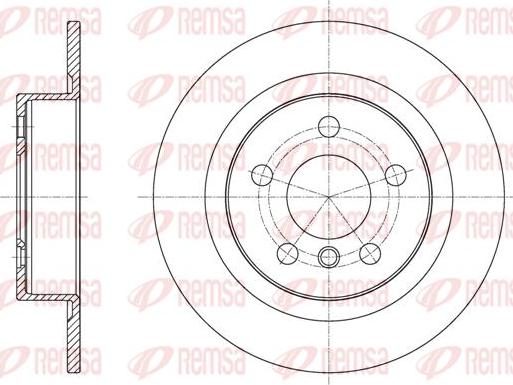 Kawe 61597 00 - Bremžu diski www.autospares.lv