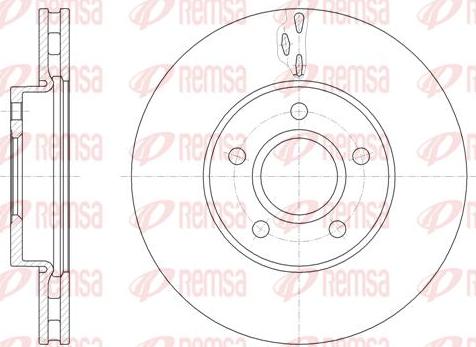 Kawe 61560 10 - Bremžu diski www.autospares.lv