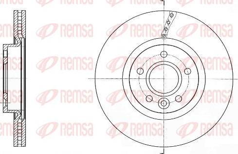 Kawe 61589 10 - Bremžu diski www.autospares.lv