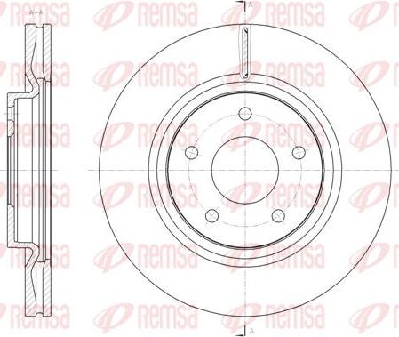 Kawe 61580 10 - Bremžu diski www.autospares.lv