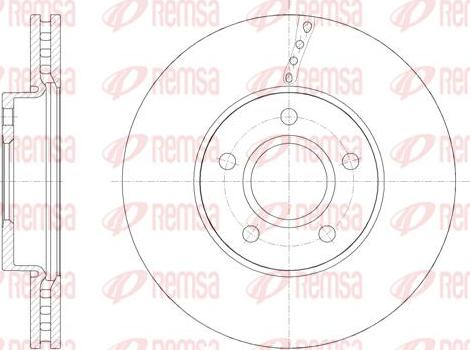 Kawe 61588 10 - Bremžu diski www.autospares.lv