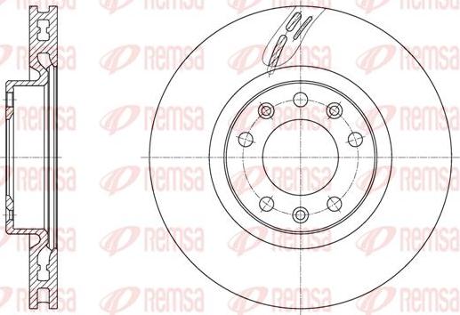 Kawe 61583 10 - Bremžu diski autospares.lv