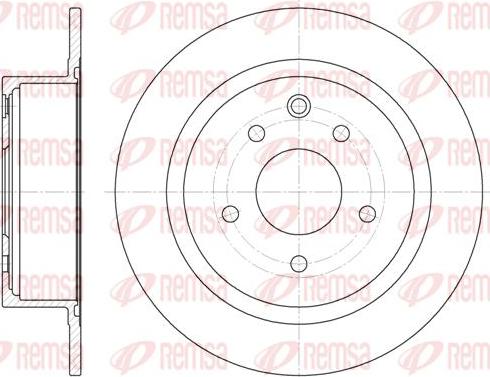 Kawe 61530 00 - Bremžu diski www.autospares.lv