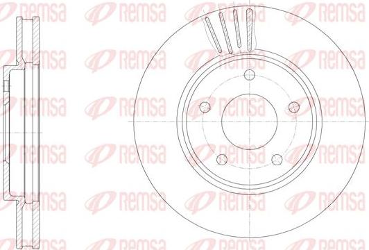 Kawe 61531 10 - Bremžu diski www.autospares.lv