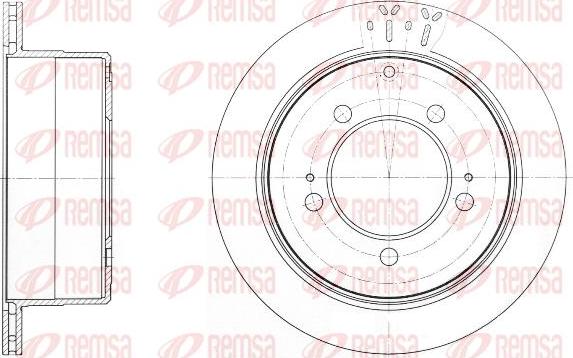 Kawe 61693 10 - Bremžu diski www.autospares.lv