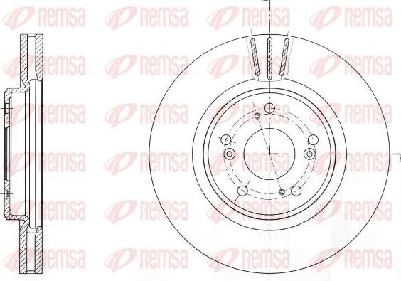 Kawe 61641 10 - Bremžu diski www.autospares.lv