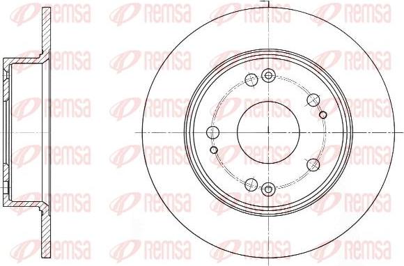 Kawe 61648 00 - Bremžu diski www.autospares.lv