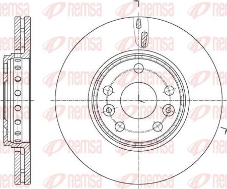 Kawe 61655 10 - Bremžu diski www.autospares.lv