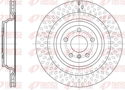 Kawe 61635 10 - Bremžu diski www.autospares.lv