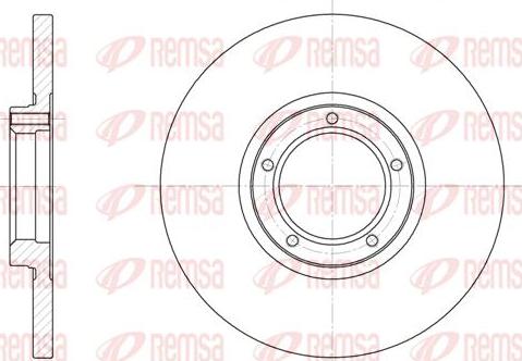 Kawe 6163 00 - Bremžu diski autospares.lv