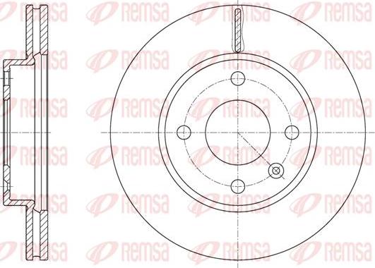 Kawe 61624 10 - Bremžu diski www.autospares.lv