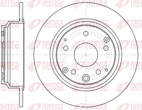 Kawe 61090 00 - Bremžu diski www.autospares.lv