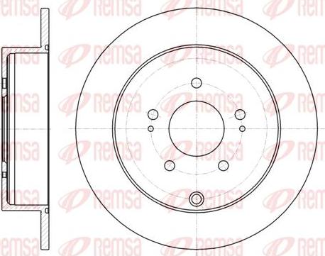 Kawe 61098 00 - Bremžu diski www.autospares.lv