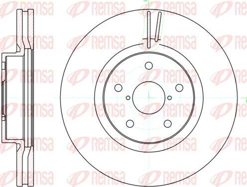 Kawe 61041 10 - Bremžu diski www.autospares.lv