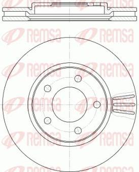 Kawe 61047 10 - Bremžu diski www.autospares.lv