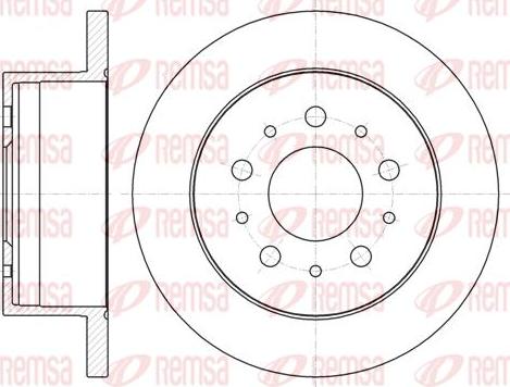 Kawe 61055 00 - Bremžu diski autospares.lv