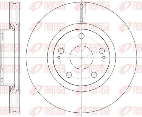 Kawe 61050 10 - Bremžu diski www.autospares.lv