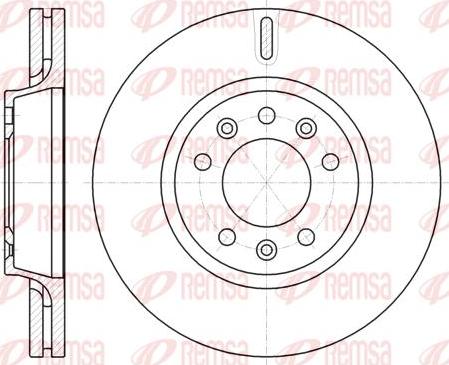 Kawe 61052 10 - Bremžu diski www.autospares.lv