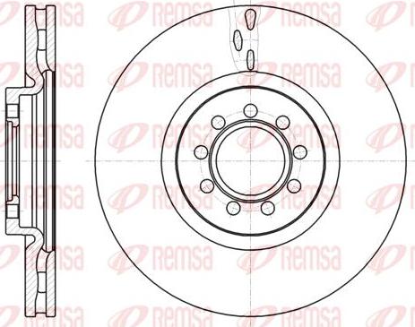 Kawe 61061 10 - Bremžu diski www.autospares.lv