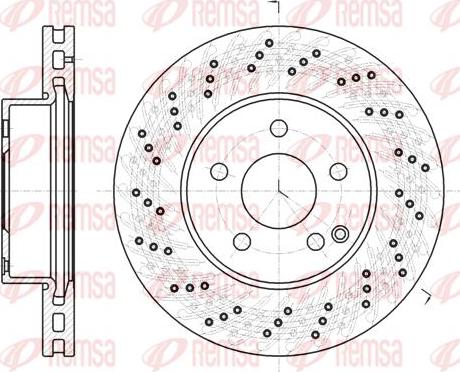 Kawe 61068 10 - Bremžu diski www.autospares.lv