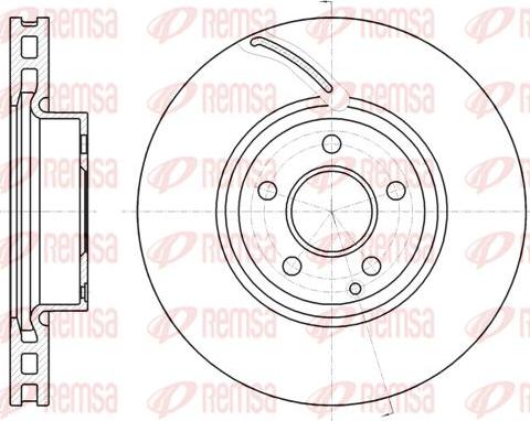 Kawe 61067 10 - Bremžu diski www.autospares.lv