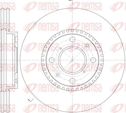 Kawe 61002 10 - Bremžu diski www.autospares.lv