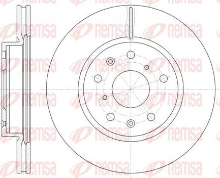 Kawe 61018 10 - Bremžu diski www.autospares.lv