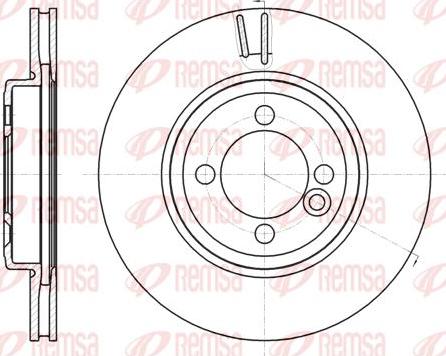 Kawe 61081 10 - Bremžu diski www.autospares.lv