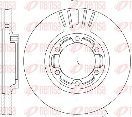 Kawe 61083 10 - Bremžu diski www.autospares.lv