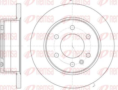 Kawe 61035 00 - Bremžu diski www.autospares.lv