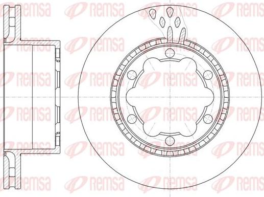 Kawe 61036 10 - Bremžu diski www.autospares.lv