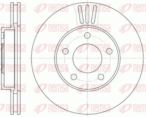 Kawe 61020 10 - Bremžu diski www.autospares.lv