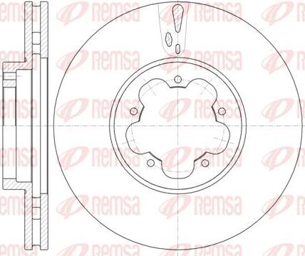 Kawe 61022 10 - Bremžu diski www.autospares.lv