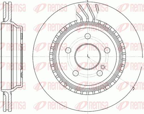 Kawe 61072 10 - Bremžu diski www.autospares.lv