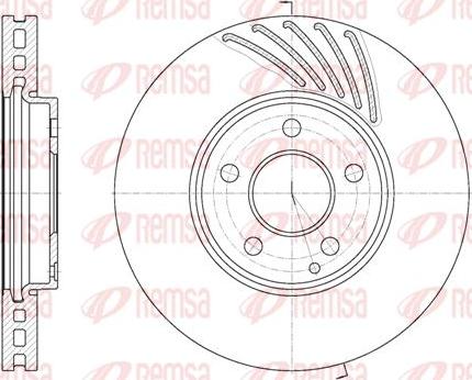 Kawe 61140 10 - Bremžu diski www.autospares.lv