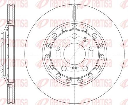 Kawe 61155 10 - Bremžu diski autospares.lv