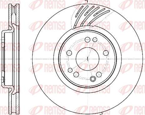 Kawe 61152 10 - Bremžu diski www.autospares.lv