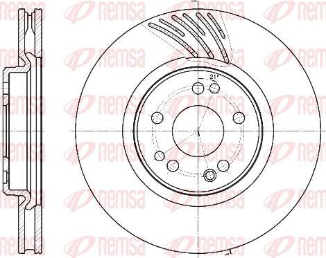 Kawe 61152 11 - Bremžu diski www.autospares.lv