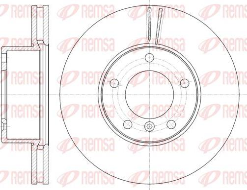 Kawe 61161 10 - Bremžu diski www.autospares.lv