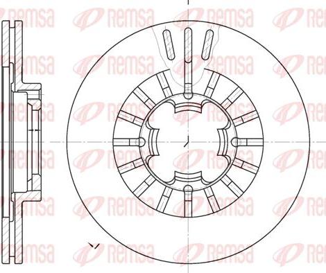 Kawe 61109 10 - Bremžu diski www.autospares.lv