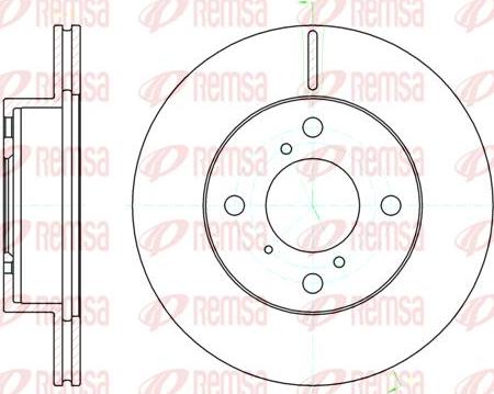 Kawe 61104 10 - Bremžu diski www.autospares.lv