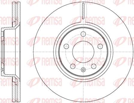 Kawe 61101 10 - Bremžu diski www.autospares.lv