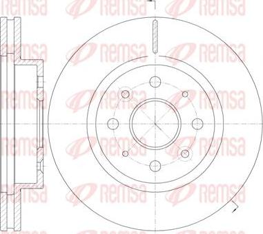 Kawe 61103 10 - Bremžu diski www.autospares.lv