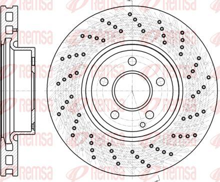 Kawe 61185 10 - Bremžu diski www.autospares.lv