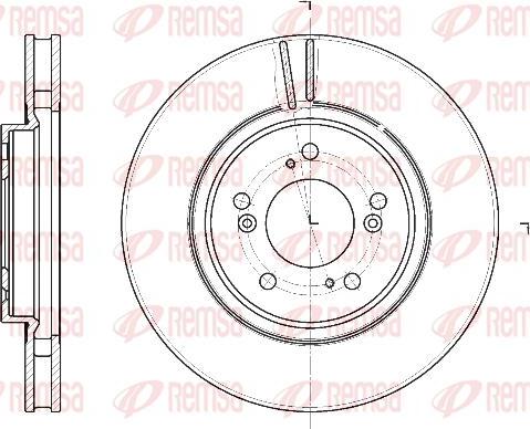 Kawe 61129 10 - Bremžu diski www.autospares.lv