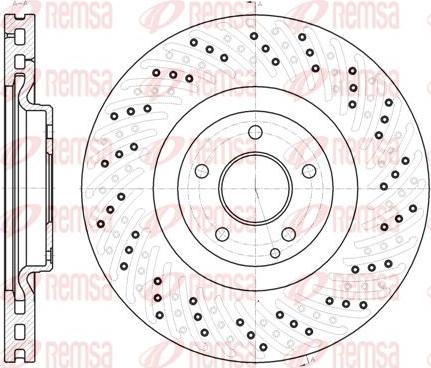 Kawe 61124 10 - Bremžu diski www.autospares.lv