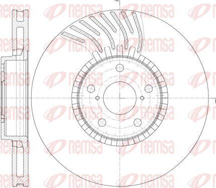 Kawe 61179 10 - Bremžu diski www.autospares.lv