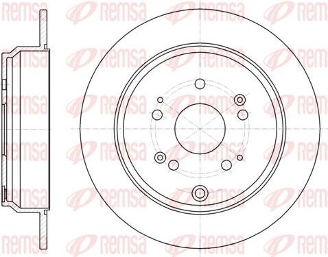 Kawe 61174 00 - Bremžu diski www.autospares.lv